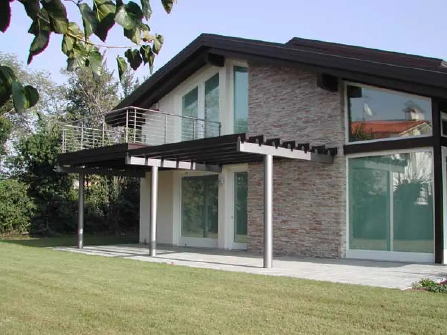 Case in legno che rispettano l'ambiente