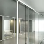 Pareti in vetro, per un ambiente elegante e di design 