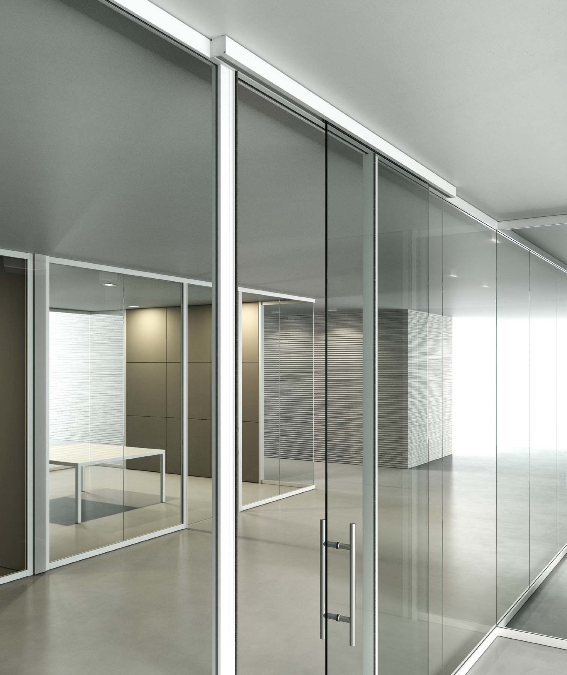 Pareti in vetro, per un ambiente elegante e di design 