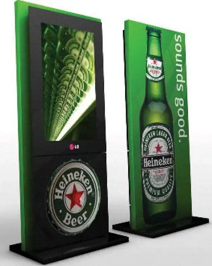 Totem pubblicitari a doppia facciata