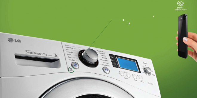 Riparare la lavatrice con lo smartphone? Smart Diagnosis